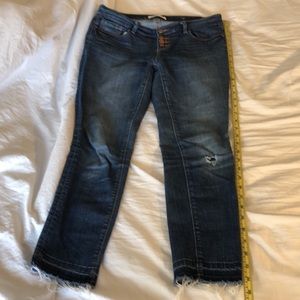 Ann Taylor Loft Jeans, sz 4 petite, button fly.